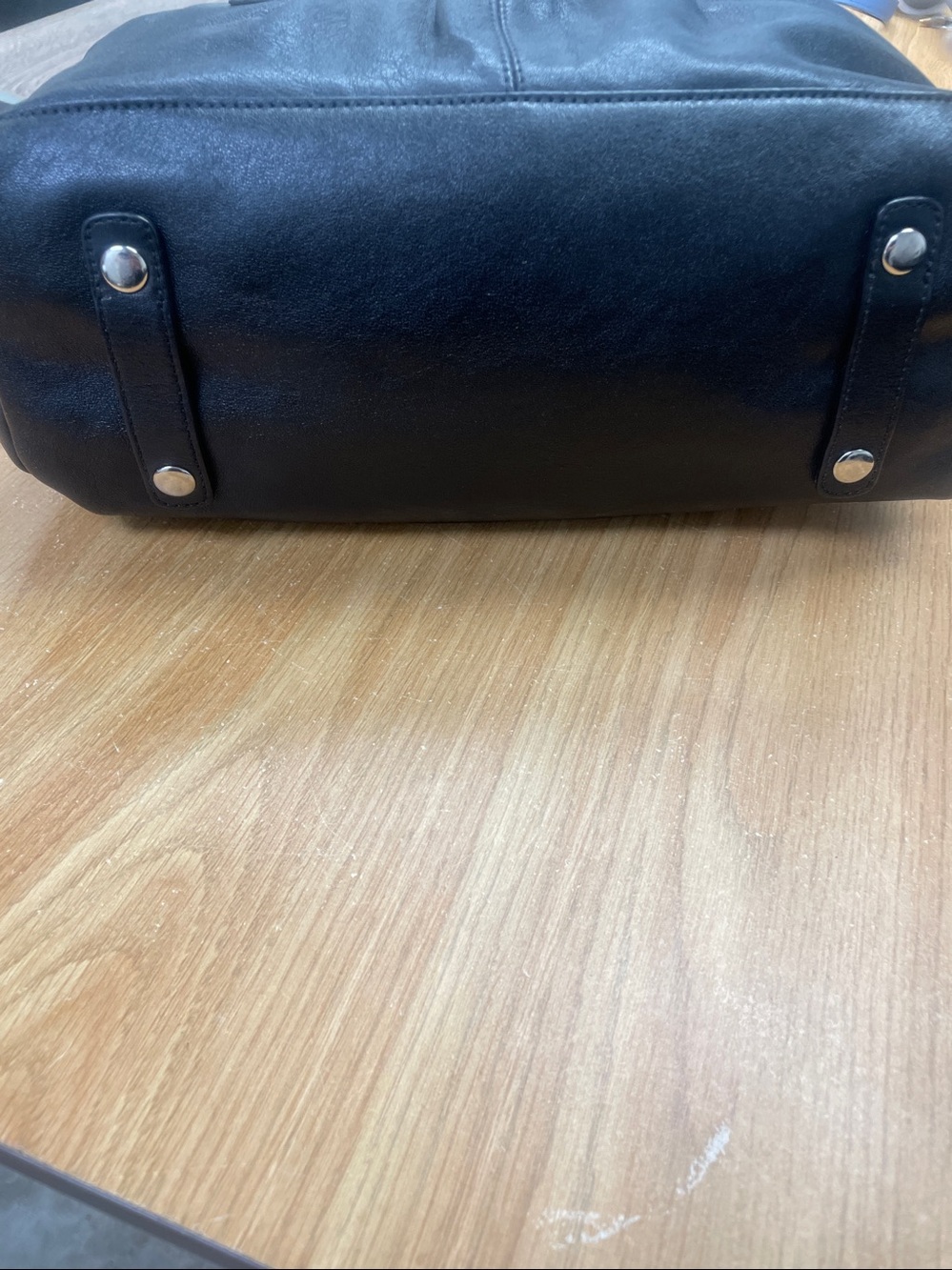 Coach Black Leather Satchel - Picture 12 of 13
